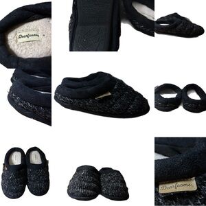 DEARFOAMS Kids London Knit Clog Style Slippers Nearly New Asher Gray Boys 13